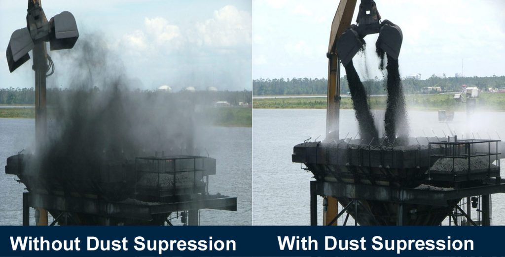 dust control and mitigation systems
