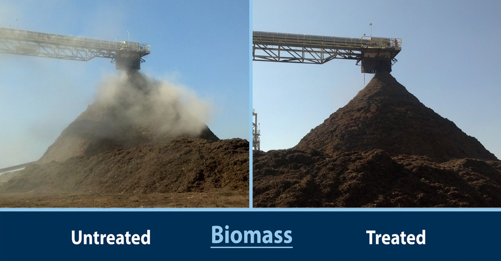 dust suppression biomass